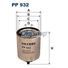 Filtron Üzemanyagszűrő (PP 932) üzemanyagszűrő