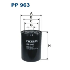 Filtron Üzemanyagszűrő PP 963 autóalkatrész
