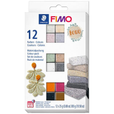 FIMO Effect Colour Pack süthető gyurma készlet, 12x25 g - Boho süthető gyurma