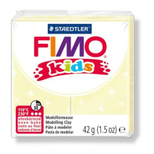 FIMO Gyurma, 42 g, égethető, FIMO Kids, gyöngyház sárga (FM8030106) süthető gyurma