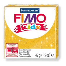 FIMO Gyurma, 42 g, égethető, fimo &quot;kids&quot;, glitteres arany 8030-112 süthető gyurma