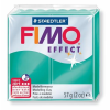 FIMO Gyurma, 57 g, égethető, FIMO  Effect , áttetsző zöld