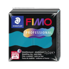 FIMO Gyurma, 57 g, égethető, FIMO Professional , petrol süthető gyurma