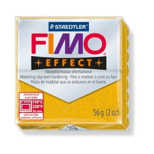 FIMO Gyurma, 57 g, égethető, FIMO &quot;Effect&quot;, csillámos arany süthető gyurma