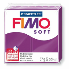 FIMO Gyurma, 57 g, égethető, fimo &quot;soft&quot;, bíborlila 8020-61 süthető gyurma