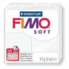  FIMO Gyurma, 57 g, égethető, FIMO &quot;Soft&quot;, fehér süthető gyurma