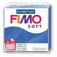 FIMO Gyurma, 57 g, égethető, FIMO &quot;Soft&quot;, fényes kék süthető gyurma