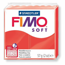 FIMO Gyurma, 57 g, égethető, FIMO "Soft", indián piros kreatív és készségfejlesztő