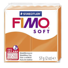 FIMO Gyurma, 57 g, égethető, fimo &quot;soft&quot;, mandarin 8020-42 süthető gyurma