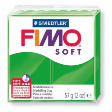 FIMO Gyurma, 57 g, égethető, FIMO &quot;Soft&quot;, trópusi zöld süthető gyurma