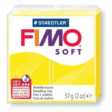 FIMO Gyurma, 57 g, égethető, FIMO "Soft", citromsárga süthető gyurma