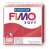 FIMO Gyurma, 57 g, égethető, FIMO  Soft , meggy piros