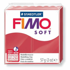 FIMO Gyurma, 57 g, égethető, FIMO "Soft", meggy piros süthető gyurma