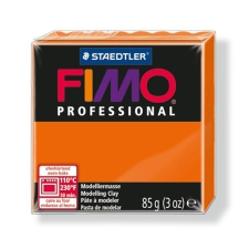 FIMO Gyurma, 85 g, égethető, FIMO &quot;Professional&quot;, narancssárga süthető gyurma