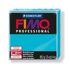 FIMO Gyurma, 85 g, égethető, FIMO "Professional", türkiz süthető gyurma