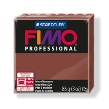 FIMO Gyurma, 85 g, égethető,  "Professional", csokoládé süthető gyurma