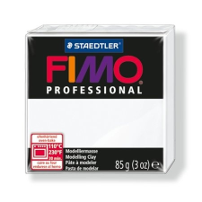 FIMO Gyurma, 85 g, égethető,  "Professional", fehér süthető gyurma
