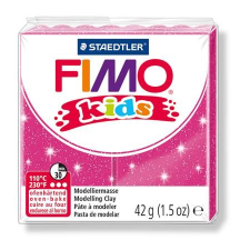 FIMO "Kids" gyurma 42g égethető glitteres rózsaszín (8030 262) (8030 262) gyurma