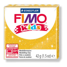 FIMO Kids süthető gyurma, 42 g - glitter arany (8030-112) modellmassza