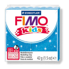 FIMO Kids süthető gyurma, 42 g - glitter kék (8030-312) modellmassza