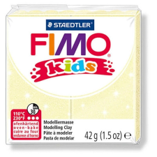  Fimo Kids süthető gyurma, 42g gyöngyház sárga süthető gyurma