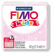  Fimo Kids süthető gyurma, 42g gyöngyház világos pink süthető gyurma