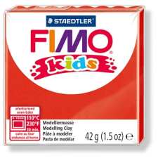 Fimo Kids süthető gyurma, 42g piros süthető gyurma
