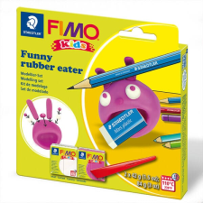 FIMO Kids süthető gyurma készlet, 2x42 g - Funny rubber eater, vicces radírevő süthető gyurma