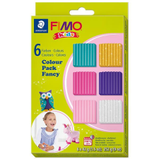 FIMO Kids süthető gyurma készlet, Colour Pack - 6x42 g - lányoknak süthető gyurma