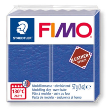 FIMO Leather Effect süthető gyurma, 57 g - indigó (8010-309) modellmassza