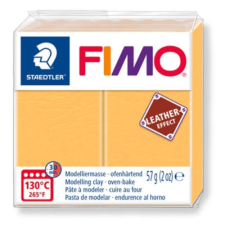 FIMO Leather Effect süthető gyurma, 57 g - sáfrány (8010-109) modellmassza