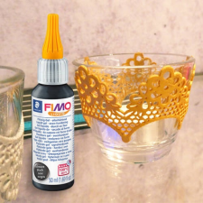 FIMO Liquid, Deco gel, 50 ml - fekete modellmassza
