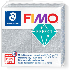 FIMO Mod.masse Effect 57g  silber glitter retail (8010-812) kreatív és készségfejlesztő