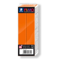 FIMO Professional süthető gyurma, 454 g - narancs 8041-4 modellmassza