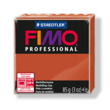 FIMO Professional süthető Gyurma, 85 g - terrakotta (8004-74) modellmassza