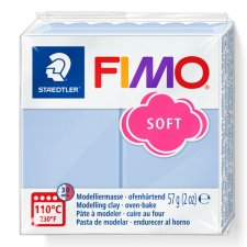 Fimo soft gyurma, 57g, derűs kék kreatív és készségfejlesztő