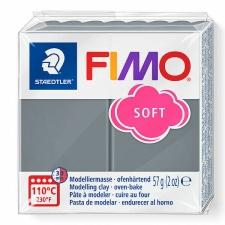 Fimo Soft gyurma 57g, T80 viharszürke kreatív és készségfejlesztő