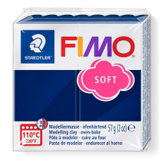 FIMO Soft süthető gyurma, 57 g - windsorkék (8020-35) modellmassza