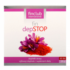 Finclub DepSTOP tabletta hangulatjavító, depresszióra, stresszre vitamin és táplálékkiegészítő