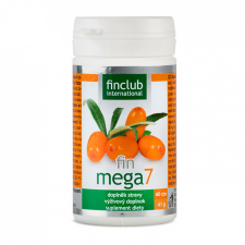 Finclub Mega7, egyedülálló minőségű homoktövis kivonat omega7-tel, koleszterinre, érrendszerre vitamin és táplálékkiegészítő