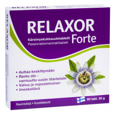 Finclub Relaxor Forte vitamin és táplálékkiegészítő