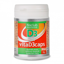 Finclub VitaD3caps folyékony prémium D3 vitamin kapszula vitamin és táplálékkiegészítő