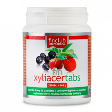 Finclub Xyliacertabs, 100% természetes C vitamin, szopogatós tabletta vitamin és táplálékkiegészítő