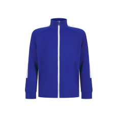 Finden + Hales FHLV873 gyerek tréning felső, Royal/White-9/10