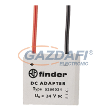 Finder 026.9.024 DC/AC illesztő adapter villanyszerelés