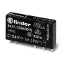 Finder 34.51.7.048.4010 Ultravékony printrelé,1 váltóérintkező,6A