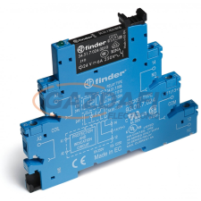Finder 38.61.7.024.5050 Csatoló relé, 1 váltóérintkező, 6A villanyszerelés