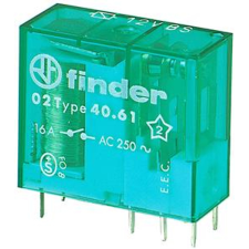 Finder 406160244000 Bistabil printrelé, 1 zárérintkező, 16A villanyszerelés