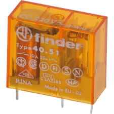  FINDER 40.51.8.230.0000 TELJESÍTMÉNY RELÉ beépíthető gépek kiegészítői
