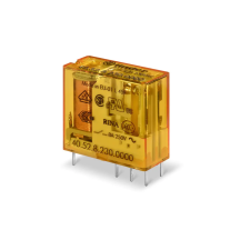 Finder 40.52.9.110.5000 Miniatűr printrelé, 2 váltóérintkező, 8A villanyszerelés